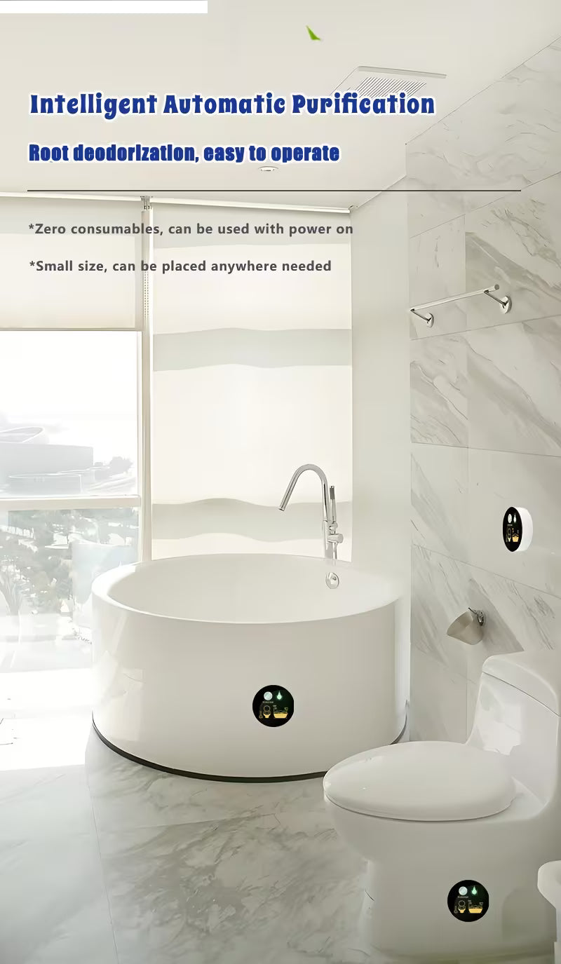 Clean Essence™ Intelligent Bathroom Air Purifier